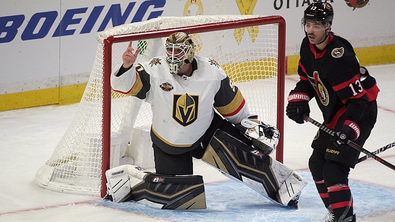 Golden Knights Robin Lehner