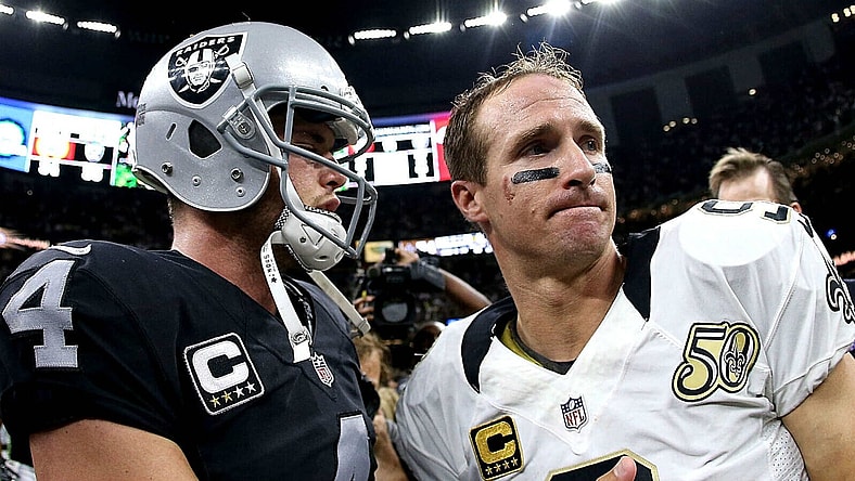 Las Vegas raiders schedule drew Brees New Orleans saints