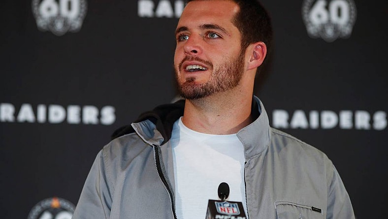 derek carr trade nfl combine las vegas raiders