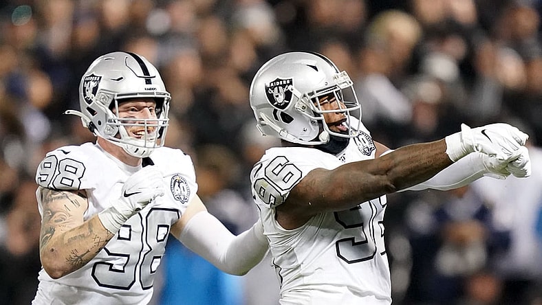 Las Vegas Raiders Clelin Ferrell Maxx Crosby