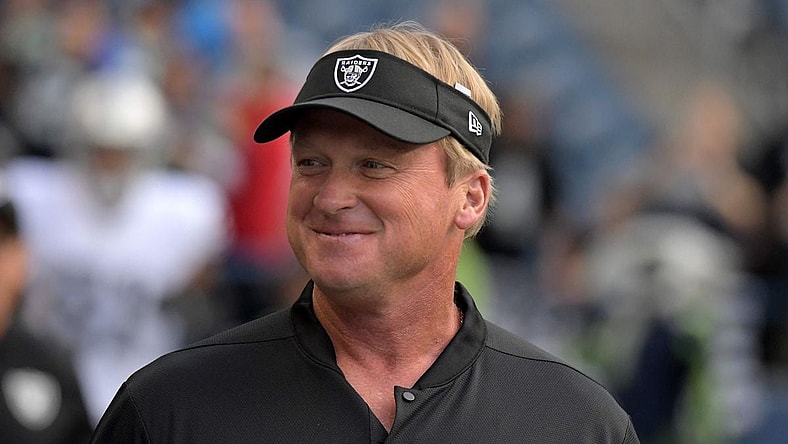 Jon Gruden Las Vegas raiders Moe Moton