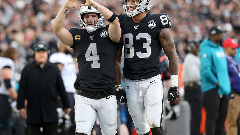 Las Vegas raiders tight ends