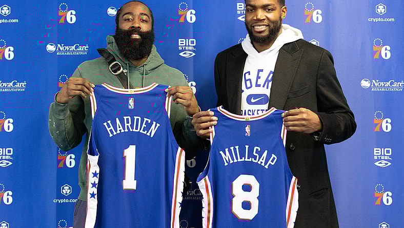 NBA: Philadelphia 76ers-Press Conference-James-Harden