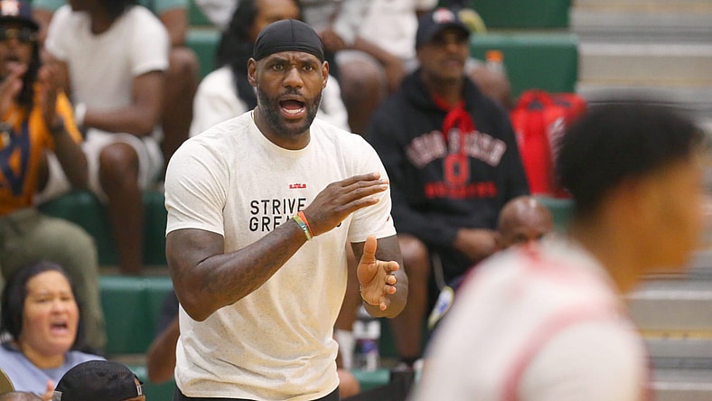 LeBron James, Bronny James