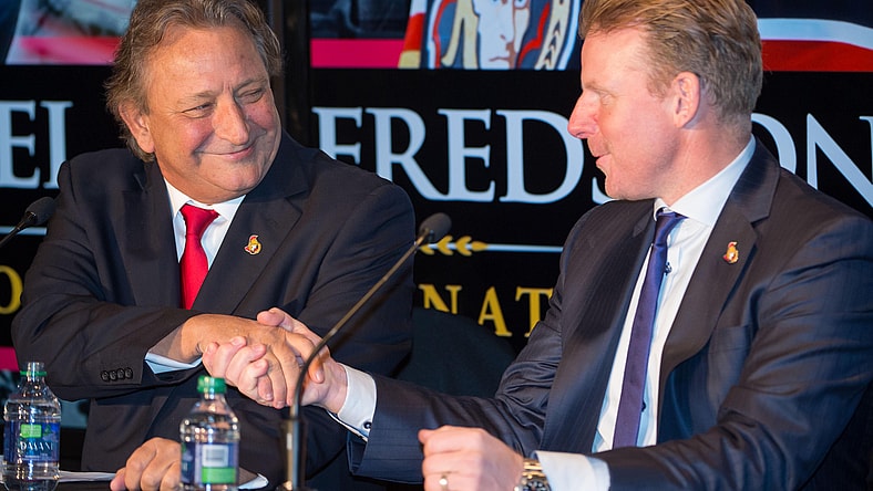 NHL: Daniel Alfredsson Retirement Press Conference