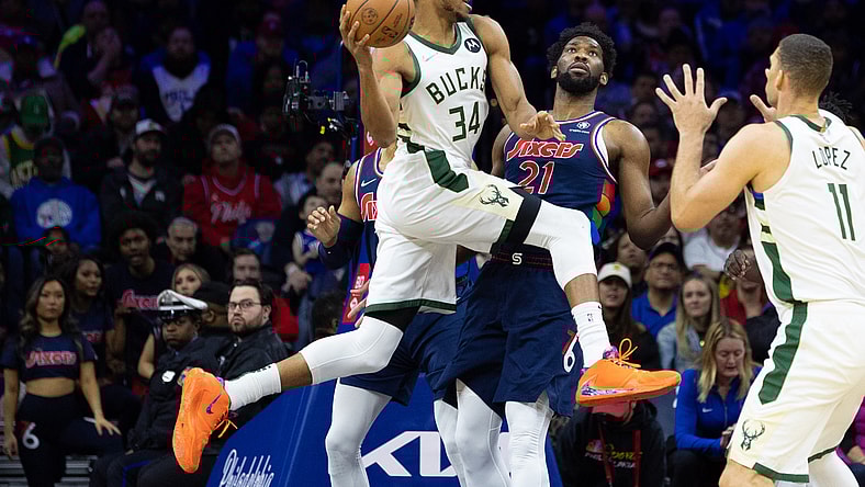 NBA: Milwaukee Bucks at Philadelphia 76ers