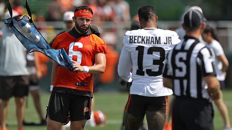 baker mayfield, odell beckham
