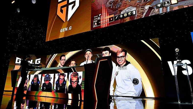 Jul 21, 2019; Miami Beach, FL, USA; GEN.G takes on EUnited during the Call of Duty League Finals e-sports event at Miami Beach Convention Center. Mandatory Credit: Jasen Vinlove-USA TODAY Sports