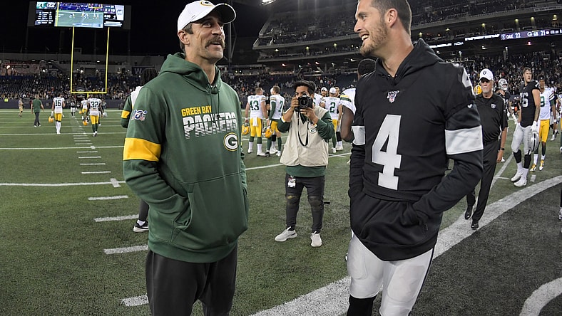 aaron rodgers, derek carr