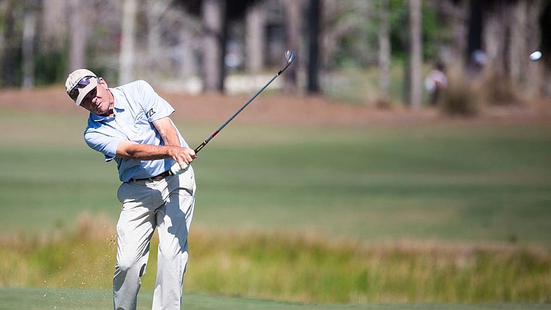 Scott Dunlap hits the ball during the Chubb Classic's final round on Sunday, Feb. 20, 2022 at the Tibur n Golf Club in Naples, Fla.
Ndn 20220220 Chubb Classic Final Round 0219