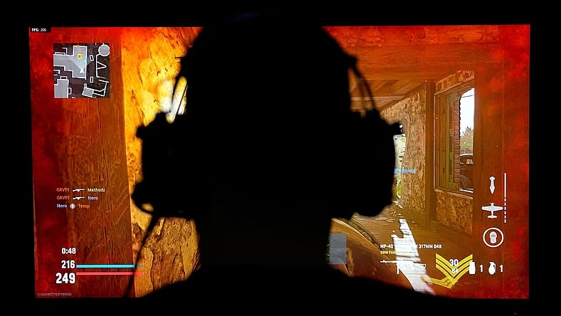 The Boston Breach team plays in the Call of Duty League Pro-Am Classic esports tournament at Belong Gaming Arena in Columbus on May 6, 2022.

Call Of Duty Esports Tournament