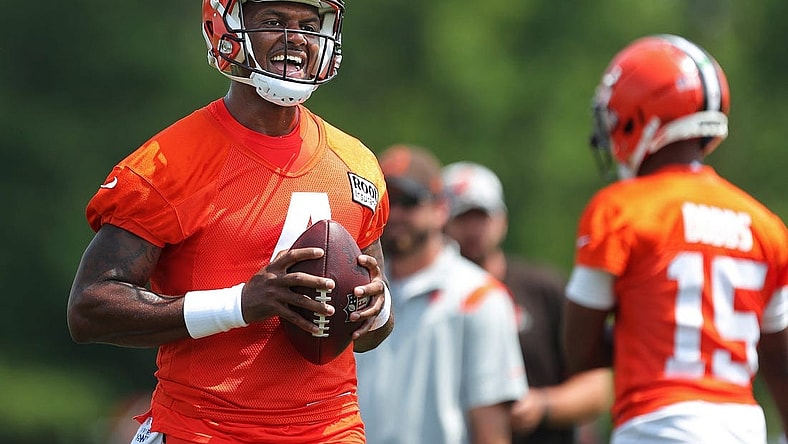 Cleveland quarterback Deshaun Watson received a six-game suspension from former judge Sue L. Robinson.

Syndication Usa Today