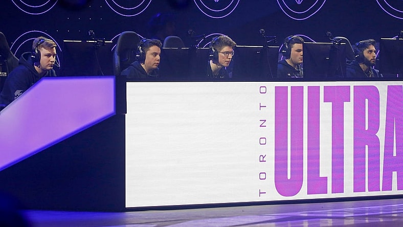 Jan 26, 2020; Minneapolis, Minnesota, USA; Toronto Ultra competes against the Minnesota Rokkr during the Call of Duty League Launch Weekend at The Armory. Mandatory Credit: Bruce Kluckhohn-USA TODAY Sports
