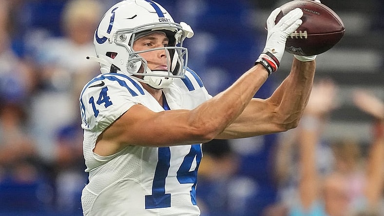 Indianapolis Colts wide receiver Alec Pierce (14)