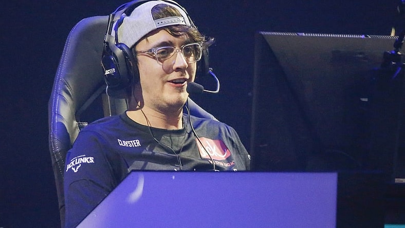 Jan 24, 2020; Minneapolis, Minnesota, USA; James Clayster Eubanks of the Dallas Empire competes against the Chicago Huntsmen (not pictured) during the Call of Duty League Launch Weekend at The Armory. Mandatory Credit: Bruce Kluckhohn-USA TODAY Sports