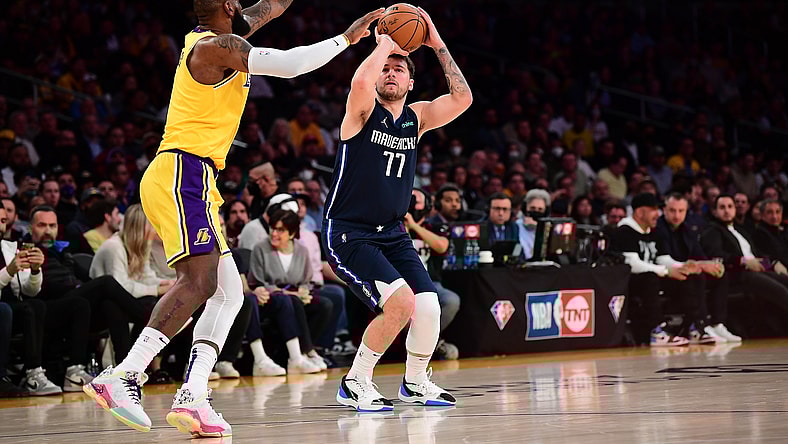 NBA: Dallas Mavericks at Los Angeles Lakers