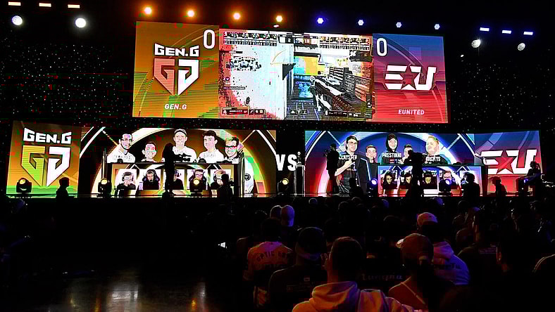 Jul 21, 2019; Miami Beach, FL, USA; A general view during gameplay between GEN.G and EUnited during the Call of Duty League Finals e-sports event at Miami Beach Convention Center. Mandatory Credit: Jasen Vinlove-USA TODAY Sports