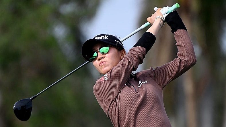 Lydia Ko tees off on the 9th hole during the second round of 2022 CME Group Tour Golf Championship at the Tiburon Golf Club in Naples on Friday, Nov. 18, 2022.

Dsc 2974