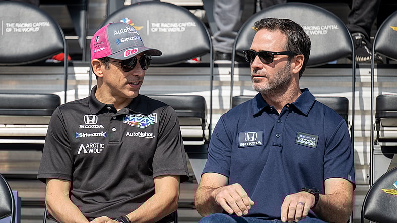 NASCAR, Helio Castroneves, Jimmie Johnson