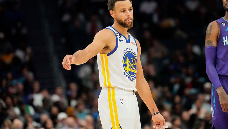 NBA: Golden State Warriors at Charlotte Hornets