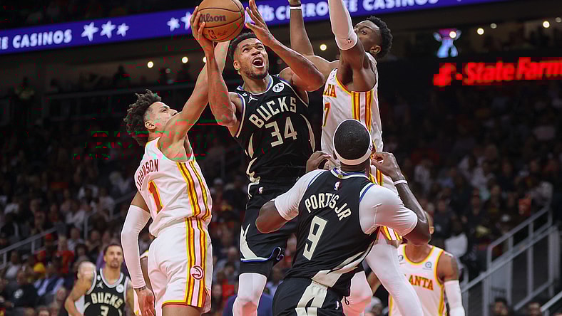 NBA: Milwaukee Bucks at Atlanta Hawks