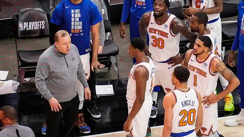 NBA: Playoffs-New York Knicks at Atlanta Hawks