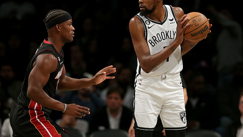 NBA: Preseason-Miami Heat at Brooklyn Nets