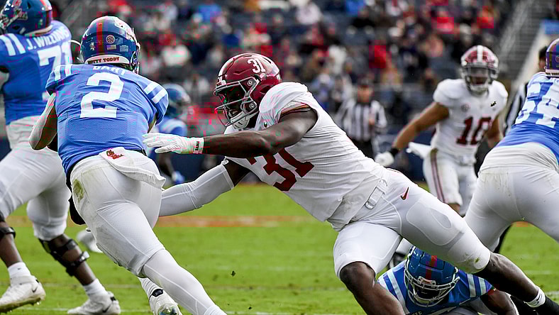 NCAA Football: Alabama at Mississippi