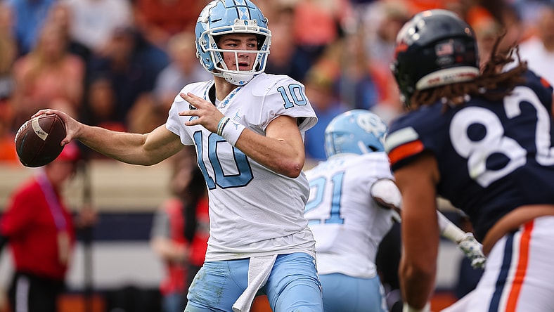 NCAA Football: North Carolina at Virginia