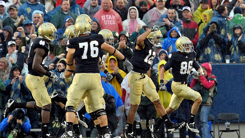 NCAA Football: Utah at Notre Dame