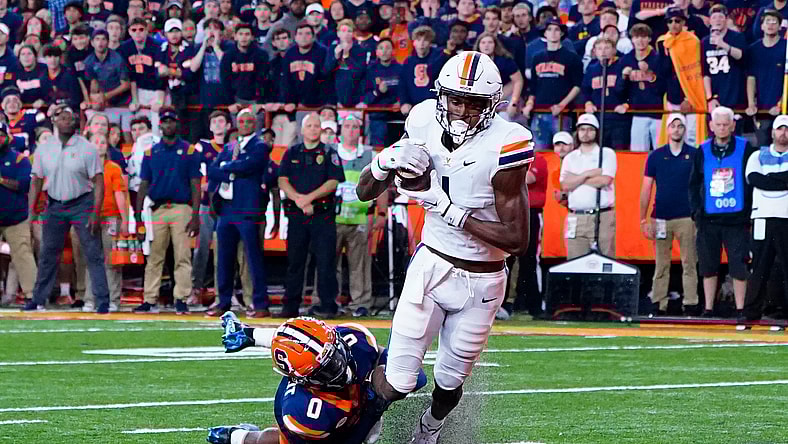 NCAA Football: Virginia at Syracuse