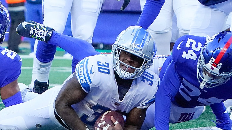 detroit lions running back jamaal williams