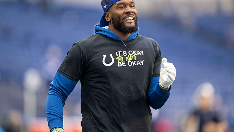 indianapolis colts' shaquille leonard