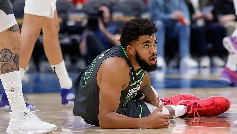 Minnesota Timberwolves' Karl-Anthony Towns