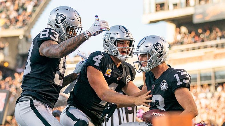 Las Vegas Raiders Darren Waller, Hunter Renfrow
