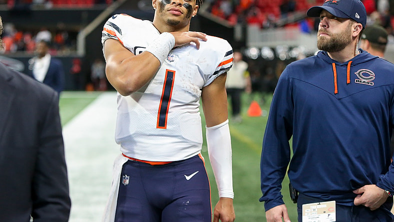 Chicago Bears quarterback Justin Fields