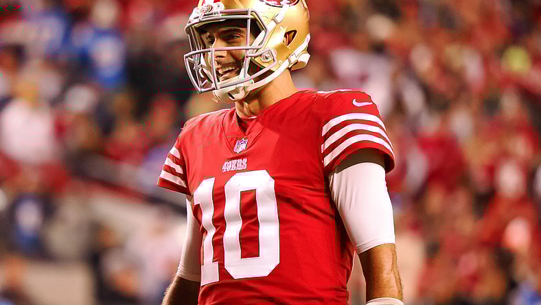 nfl players under the most pressure: jimmy garoppolo