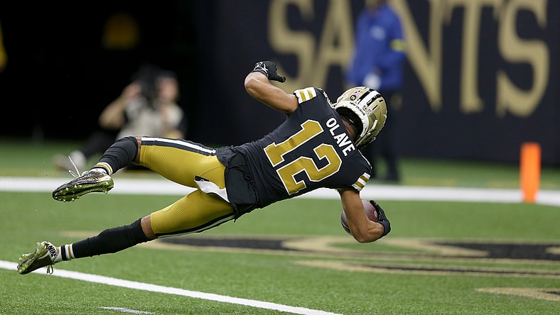 New Orleans Saints wide receiver Chris Olave