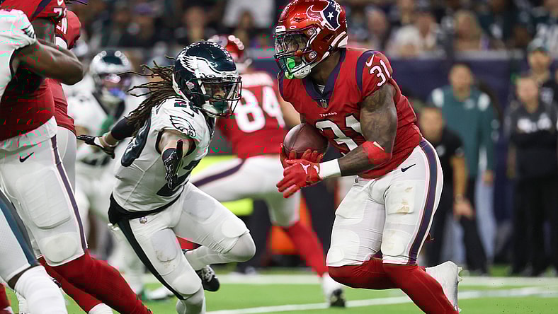 nfl rookies: dameon pierce, houston texans