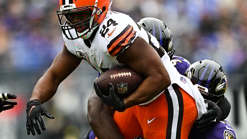 nfl running back rankings: nick chubb