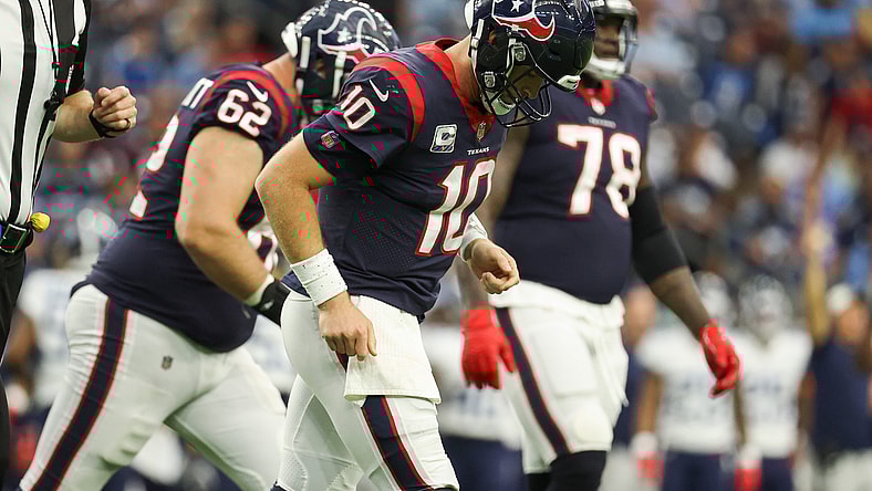 philadelphia eagles at houston texans: davis mills