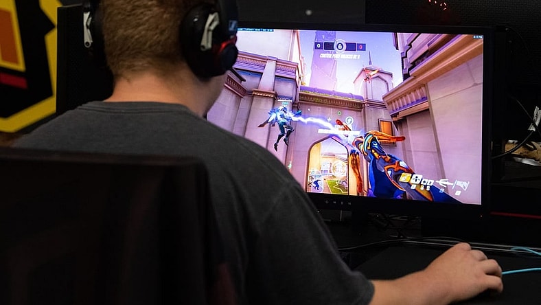 Harrisburg University's Overwatch team is notoriously tough to face in a tournament, August 23, 2019.

Ydr Cc 10 2 19 Esports