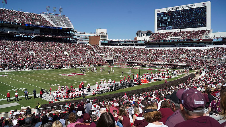 NCAA Football: Arkansas at Mississippi State