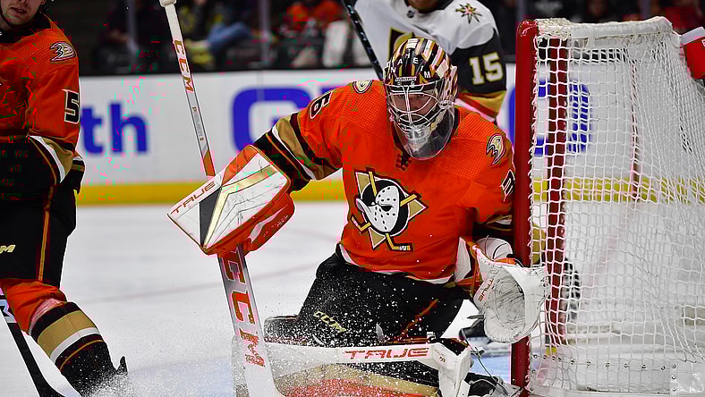 anaheim ducks trade john gibson