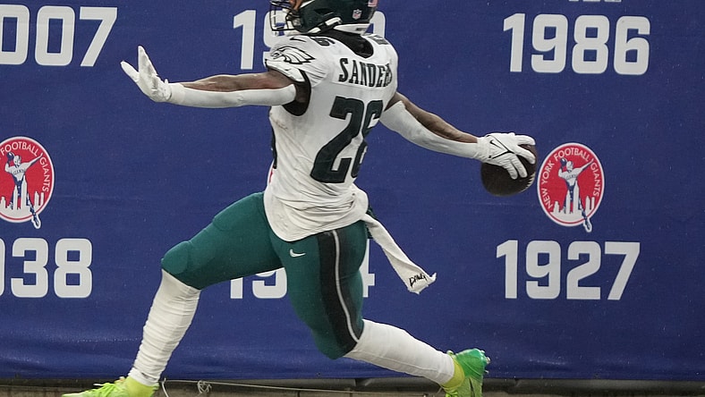 nfl running back rankings: miles sanders