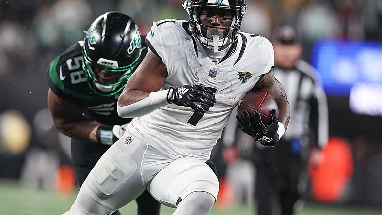 nfl running back rankings: travis etienne