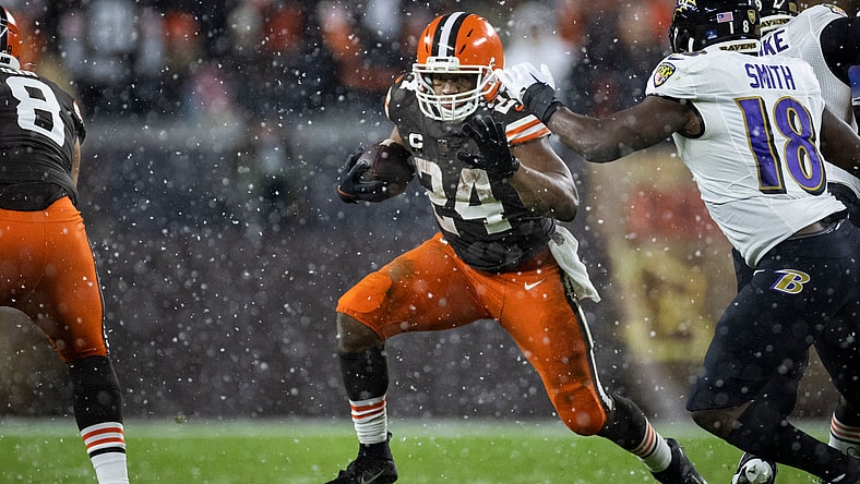 nfl running back rankings week 16: nick chubb, cleveland browns