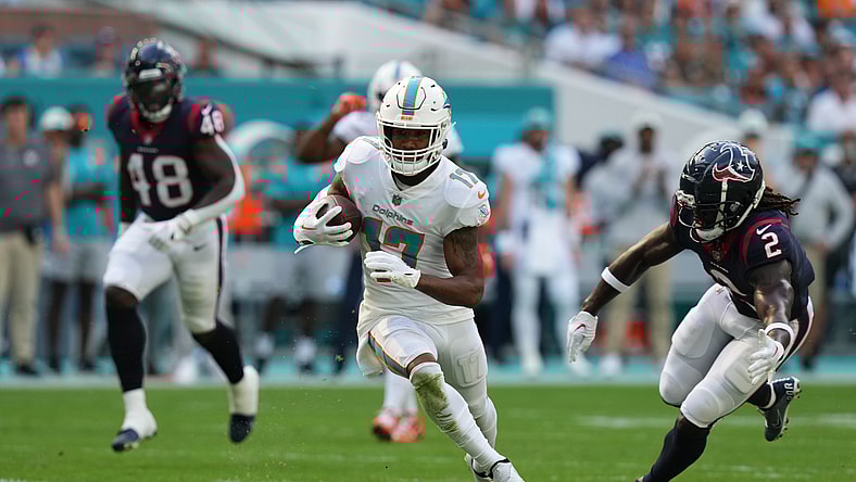 nfl wide receiver rankings; jaylen waddle