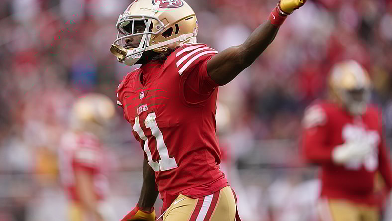 nfl wide receiver rankings week 17: brandon aiyuk