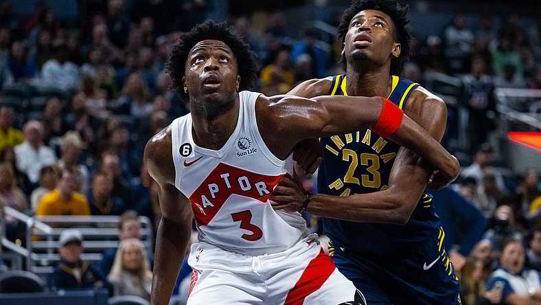 NBA: Toronto Raptors at Indiana Pacers